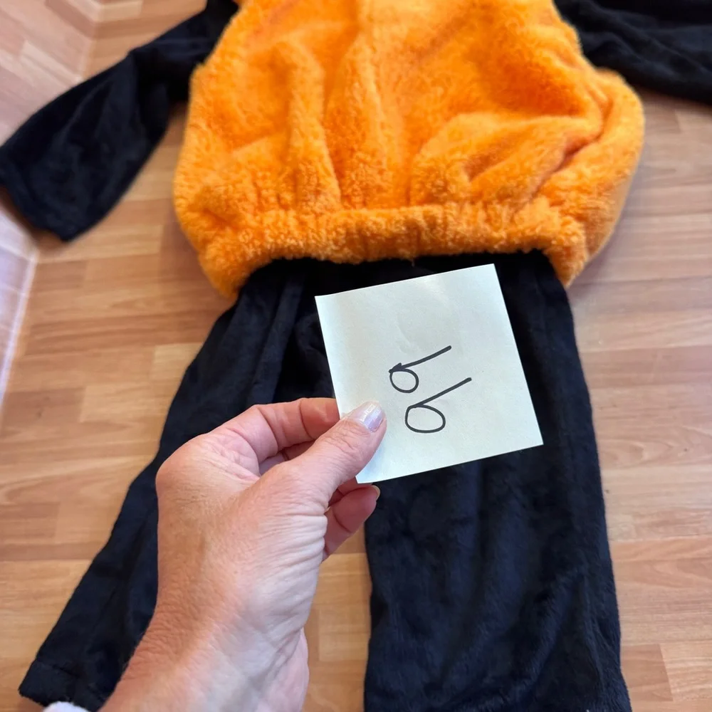 Pumpkin costume size 2t unisex baby toddler Halloween pumpkin costume